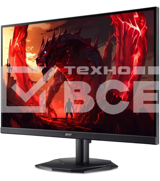 Монитор 23.8' Acer KG241YX1bmiipx IPS 1920x1080, 200 Гц, 1 мс, 16:9, 250 кд/м², 1xHDMI, 1xDP, динамики, черный