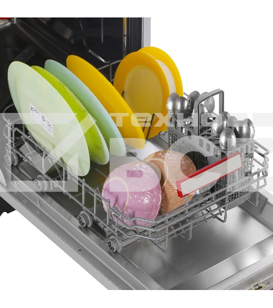 Встраиваемая посудомоечная машина Kuppersberg GSM 4572, серебристый, 44.8 см, 9 компл., 49 дБ, класс A++