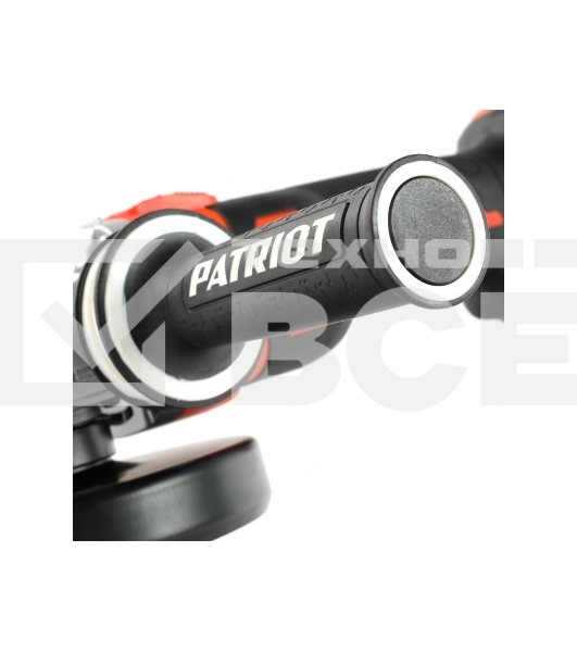 Угловая шлифовальная машина (УШМ) PATRIOT PATRIOT AG 125Li UES (Без ЗУ и АКБ) в коробке, двигатель: бесщеточный, 8000об/мин