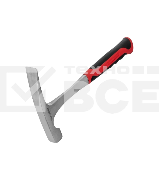 Молоток каменщика Matrix 10630, 600 г, цельнометаллический, двухкомпонентная рукоятка