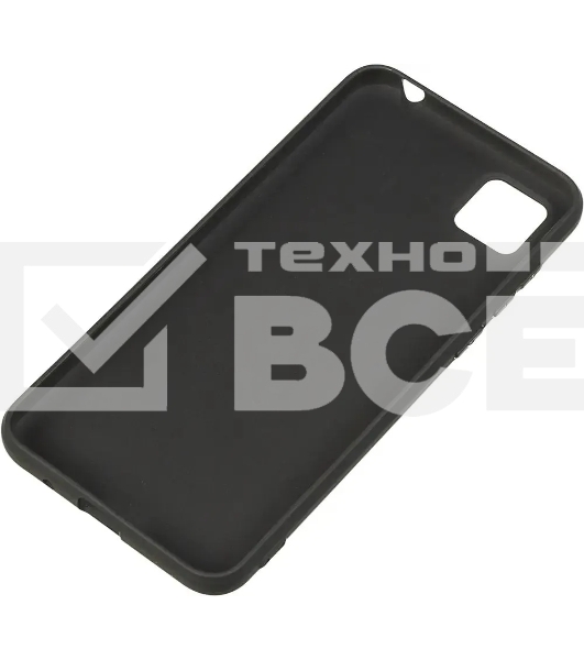 Чехол (клип-кейс) BoraSCO для Honor 9S черный (матовый) (38857)