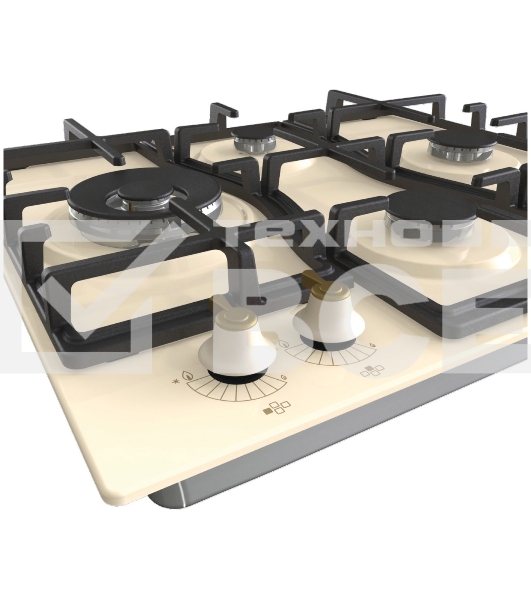 Газовая варочная панель Gorenje GW6D42CLI слоновая кость