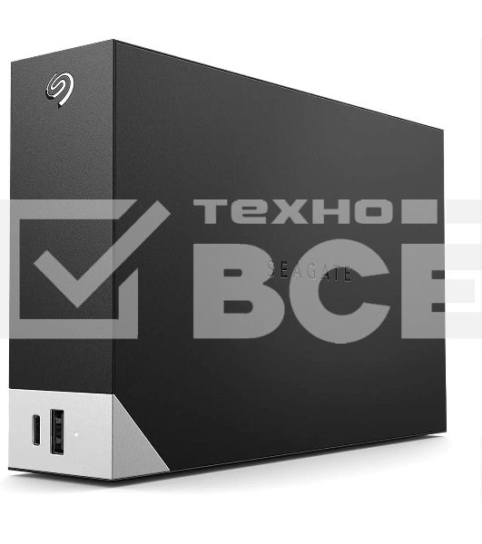 Внешний HDD 3.5' Seagate One Touch STLC12000402, 12TB, USB 3.2 Gen 1 Type-A, 5400 rpm, черный