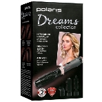 Фен-щётка Polaris PHS 1204i маренго/розовый, 1200 Вт, ионизация, 25/35 мм, фото9