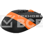 Мышь проводная A4Tech Fstyler FM10S черный/оранжевый, 1600 dpi, USB, кнопки - 4, фото5