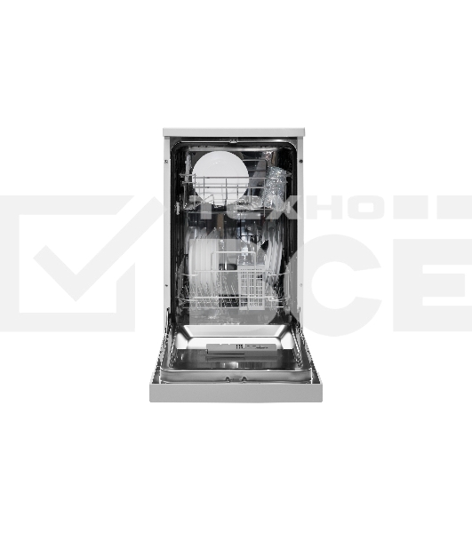 Посудомоечная машина Vekta DW-45AWS, белый, 44.8 см, 9 компл., 49 дБ, класс A++