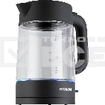 Чайник электрический Hyundai HYK-G7707 1.7л. 2200Вт графит корпус: стекло, фото10