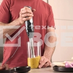 Блендер Braun MQ55001MBK, погружной, черный/серебристый, фото2