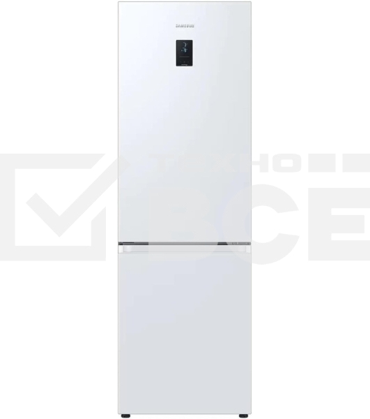 Холодильник Samsung RB34C670EWW/EF белый двухкамерный 230/114л морозилка снизу, No Frost