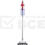 Пылесос вертикальный/ручной H-Clean HVC 102 SE белый/красный, питание от аккумулятора, 100 Вт, уборка сухая, пылесборник 0.65 л, работа от АКБ max 45 мин, фото5