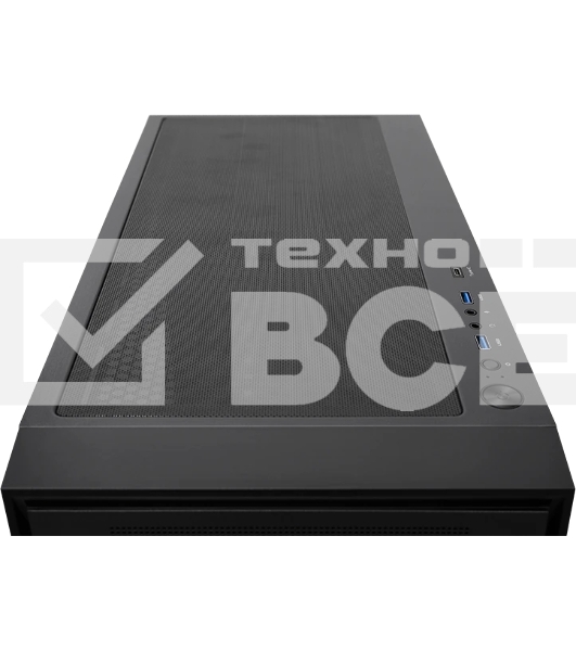 Компьютерный корпус Chieftec Night Hunter черный без БП ATX 4x140мм audio bott PSU