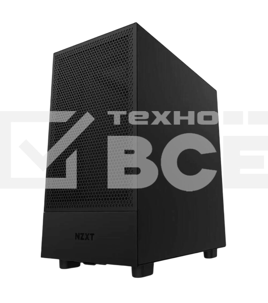 Компьютерный корпус без блока питания Case NZXT H5 Flow RGb, Midi-Tower, TG, 3x120мм RGb + 1x120мм, 1xUSB-A 3.2 + 1xUSB-C 3.2, E-ATX, ATX, mATX, mITX черный