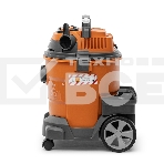 Строительный пылесос Daewoo DAVC 2014S 1400Вт (уборка: сухая/сбор воды/выдув) оранжевый, фото4