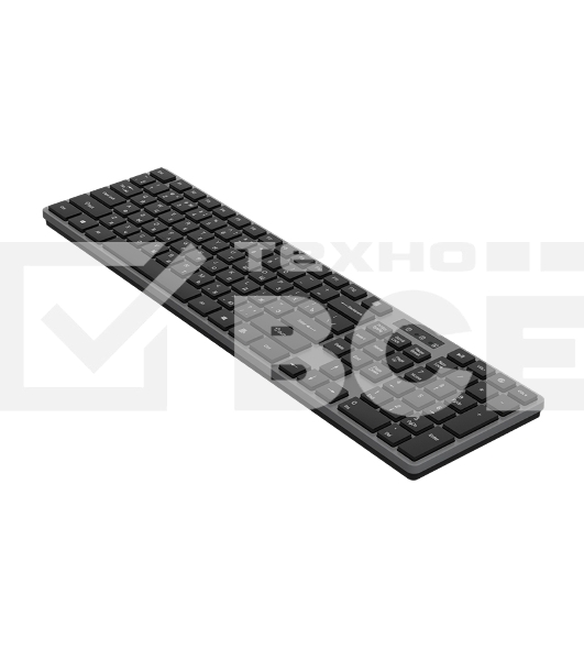 Клавиатура беспроводная Maxvi KWS-02 dark grey