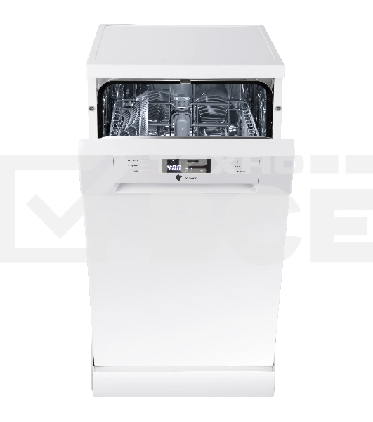 Посудомоечная машина LEONORD LDW-45A01 (109832), белый, 44.8 см, 9 компл., 49 дБ, класс: А+