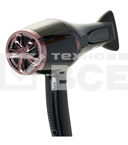 Фен Delta DL-0908 черный 2кВт, ДИФФУЗОР