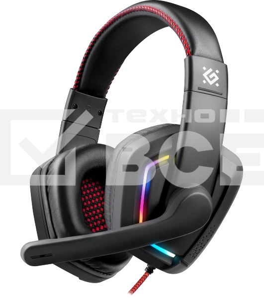 Гарнитура проводная игровая Defender Quake, черный