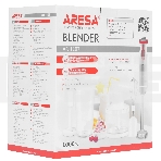 Блендер погружной Aresa AR-1107 серебристый, 1000 Вт, плавная регулировка, фото8