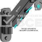 Кронштейн (держатель) ONKRON G120 для телевизора 13'-34' дюймов настенный, черный, фото4
