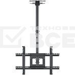 Кронштейн для телевизора ONKRON N2L 32'-80' потолочный, телескопический, черный, фото 1