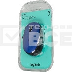 Мышь беспроводная Logitech M171 синий, 1000 dpi, радиоканал, USB, кнопки - 3, фото3