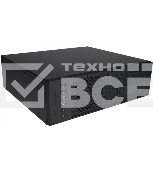 Компьютерный корпус Slim Desktop INWIN CJ708BL IP-S265AU7-2 80plus Bronze, U3*2+U2*2+A(HD)+TYPE 3.1C + FAN 80*15мм + intrusion switch INWIN Slim Case