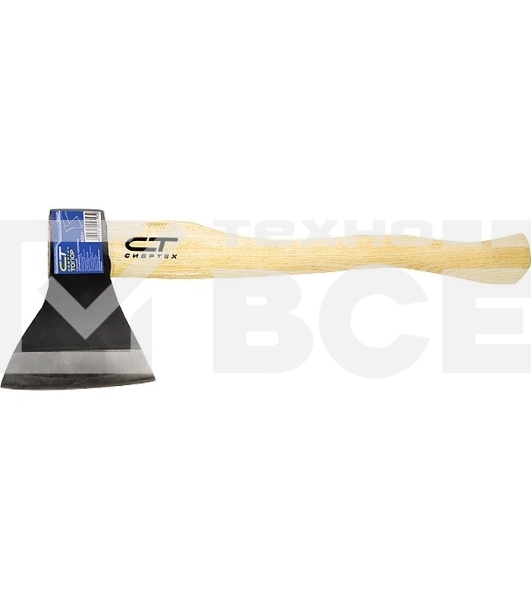 Топор Сибртех ТП11-10, 1000 г, в сборе, кованый, деревянное топорище