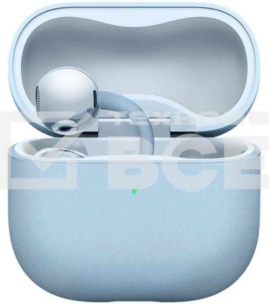 Наушники TWS Huawei FreeClip 2 синий, открытые (клипсы), Bluetooth, быстрая зарядка, до 8 ч