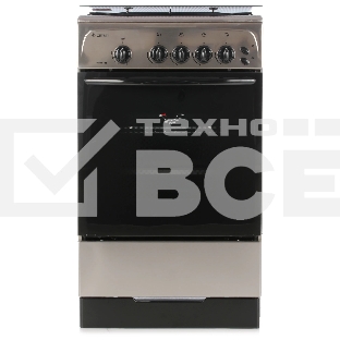 Плита газовая Gefest ПГ 3200-06 К62 серебристый, конфорок 4 шт, духовка 42 л, 50 см x 85 см x 57 см