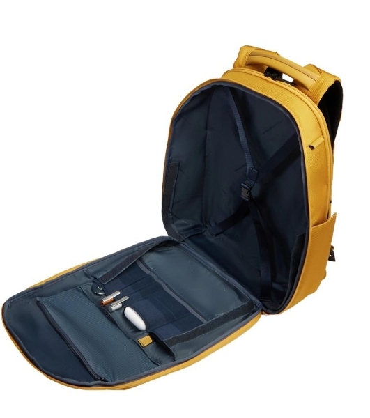 Рюкзак мужской Piquadro Lyss CA6928S143BM/G желтый полиэстер/натур.кожа