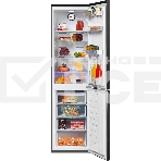 Холодильник Beko B3R0CNK332HXBR черный сапфир двухкамерный 200/100л морозилка снизу, No Frost, фото2