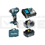 Гайковерт акк MAKITA DTW180RFE  б\щет, 18В, 2x3Ач, Li-ion, 3600у\м, 180Нм, квадрат 3\8', фото3