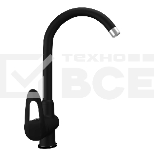 Кухонный смеситель Maunfeld MFQT-6B черный