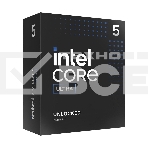 Центральный Процессор Intel Core Ultra 5 245K BOX (Arrow Lake, C14(8EC/6PC)/T14, 3,6/5,2GHz, GPU Intel Graphics, L2 26Mb, Cache 24Mb, TDP 125/159W, S1851), фото 1