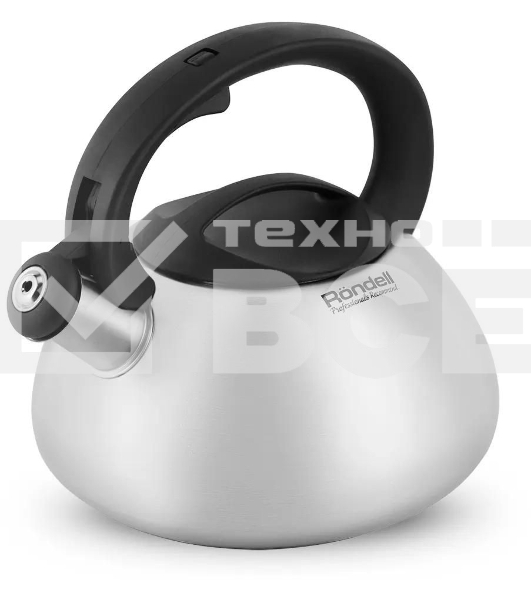 Чайник металлический Rondell Krafter RDS-1607 3л, стальной