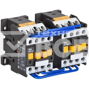 Контактор IEK КМИ-11230 реверс 12А 230В/АС3 2НО
