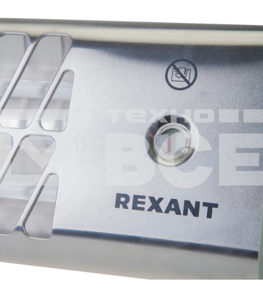 Инфракрасный обогреватель панельный Rexant 60-0059, серый, кварцевый, 1500 Вт, 20 м2, 3 режима обогрева