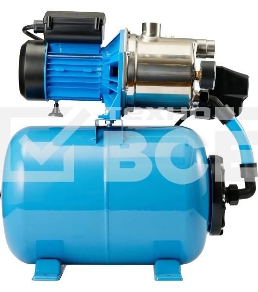 Насосная станция центробежный Джилекс Джамбо 60/35 Н-24 2.0 620Вт 3600л/час (в компл.:Реле давления РДМ-5, гидроаккумулятор 24 литра) (3012)