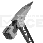 Молоток кровельщика Denzel 600 г, цельнокованый, боек с магнитом, двухкомп. обрезин. рук-ка, фото10