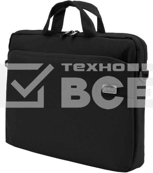 Сумка для ноутбука 15.6' Digma R-211 черный полиэстер (R211BK)