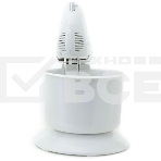 Миксер SUPRA MXS-530 с чашей. 500 Вт. Режим Турбо. 5 скоростей. Две насадки: для взбивания яиц и крема и для замеса тяжелого теста. белый, фото4