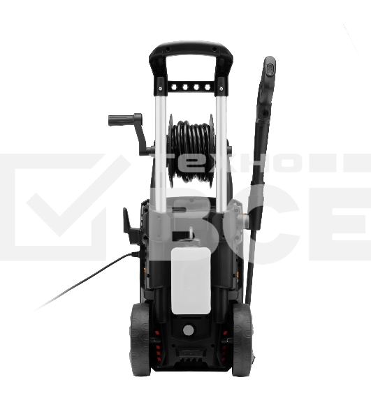 Моечная машина высокого давления Denzel R-180D, 2200 Вт, 180 бар, 380 л/ч, с барабаном