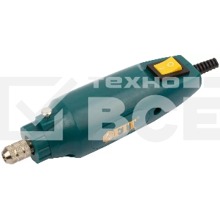 Мини-дрель FIT 80530 12 Вт; 12000 об/мин; 3,2 мм; адаптер; набор насадок; пластик. кейс