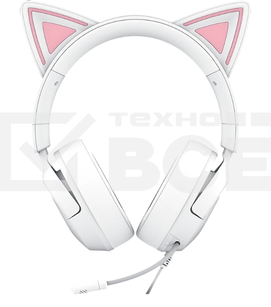 Гарнитура Razer Kraken Kitty V3 X белый, проводная, 3.5 мм