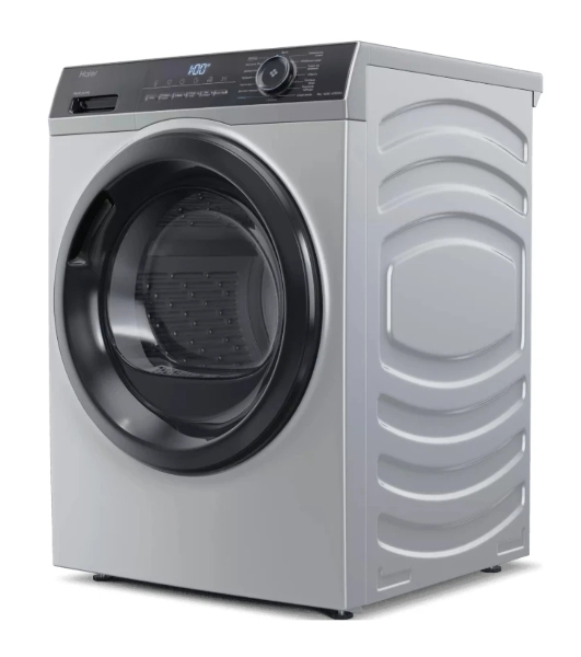Сушильная машина Haier HD90-A2929AS серебристый, 9 кг, сушка - конденсационная, программ - 15, 59.5 x 84.5 x 60 см