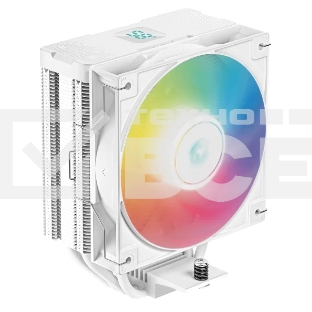 Кулер для процессора DEEPCOOL AG400 DIGITAL WH ARGB белый, 120 мм, алюминий/медь, 2100 об/мин, 31.6 дБ, 4 pin, 220 Вт, 152.7 мм