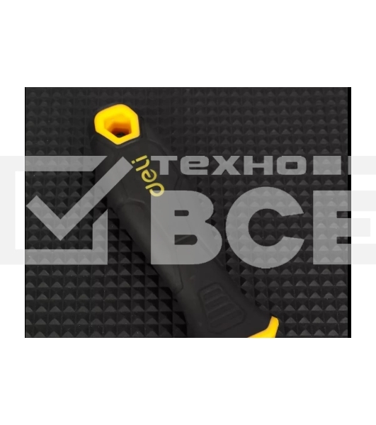 Шпатель Deli DL-HD1  210*25мм, нержавеющая сталь