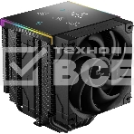 Кулер для процессора DEEPCOOL AK620 DIGITAL PRO черный, 120 мм, алюминий/медь, 1750 об/мин, 25 дБ, 4 pin, 260 Вт, 163 мм, фото4