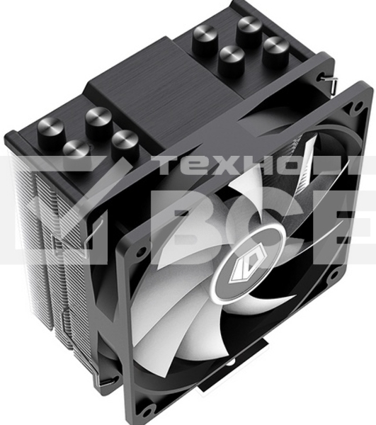 Кулер для процессора ID-COOLING SE-214-XT черный 120мм алюминий+медь 1500rpm 27db 4-pin 180W 150мм