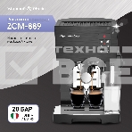 Кофеварка рожковая Zigmund & Shtain ZCM-889 черный, исп. кофе - молотый, 1.4 л, 1500 Вт. 20 Бар., фото6